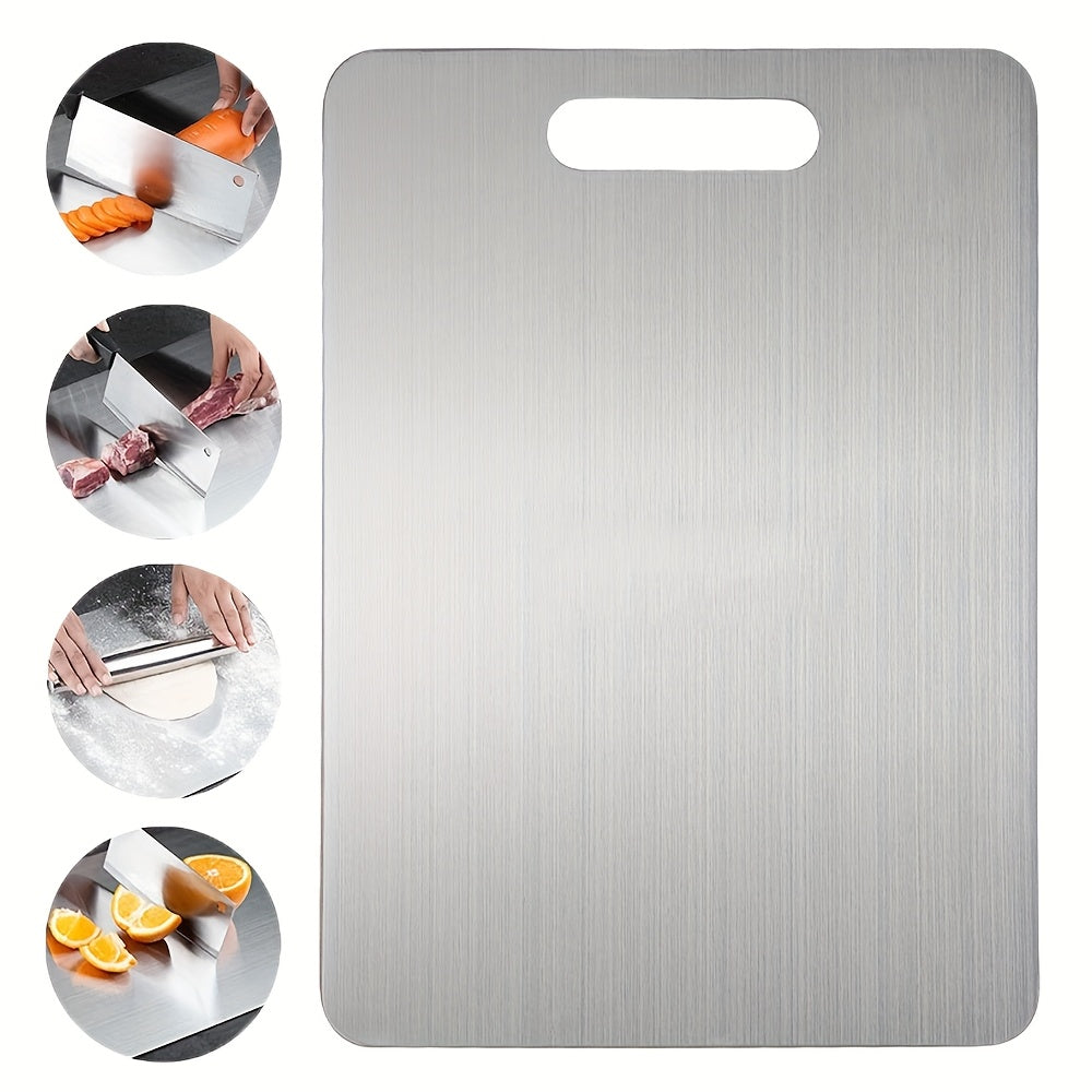 🔪 Tabla para Cortar Alimentos de Titanio