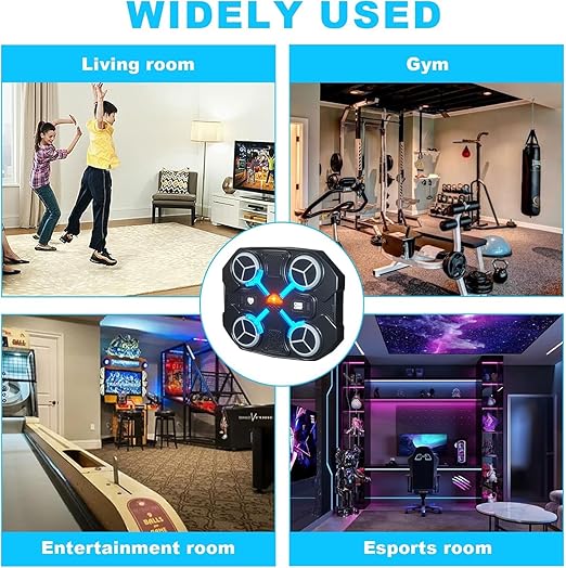 Entrenador de Boxeo Inteligente con Luces LED y Bluetooth